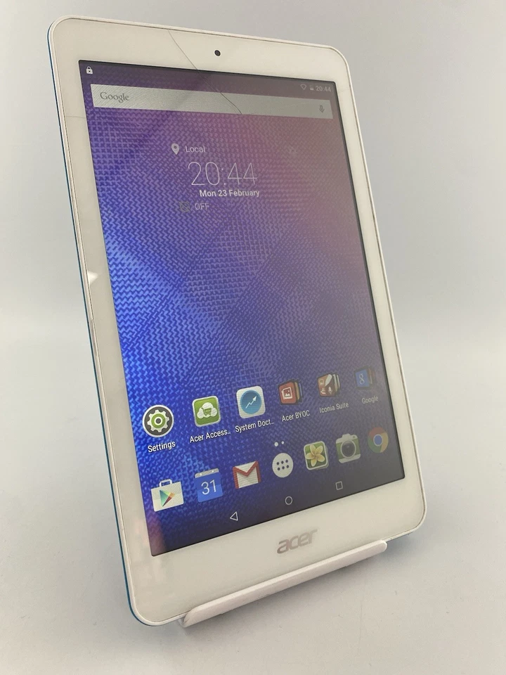 Acer Iconia One 8 B1-830 A5006 White WiFi 16GB 8" 1GB RAM Android Tablet Cracked - Image 2 of 4