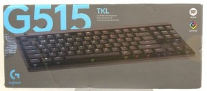 Logitech G515 TKL Low Profile Gaming Keyboard (Black)