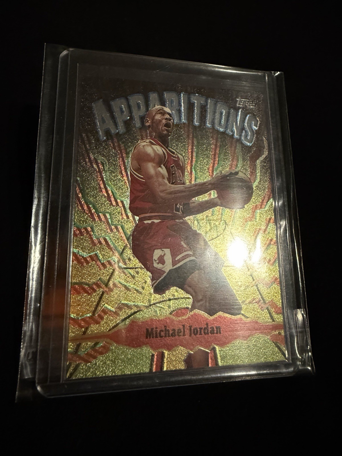 Michael Jordan 1998-99 Topps #A15 Apparitions SP Insert Bulls