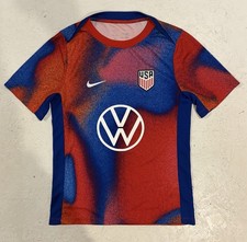 Nike USMNT Academy Pro Soccer Pre-Match Team USA FJ2734-101 Size Small Slim