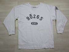 Vintage 80s 90265 Crewneck Sweatshirt L/XL Distressed Surf Beach Malibu CA
