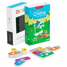 Osmo Coding Family Bundle, Ages 5-10 , Coding for Kids, 3 Games, iPad/Fire