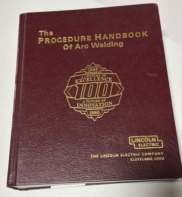 Procedure Handbook of Arc Welding by Lincoln Electric Company Staff 13th Ed