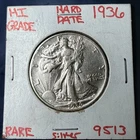 1936 P Walking Liberty Half Dollar Nice About Uncirculated Silver Coin