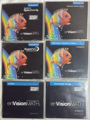 enVisionMath enVision Math Teachers Edition ExamView CD Grade Kindergarten K