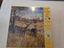 Colors Of Autumn: 550 Piece Puzzle-New by Jeff Tift Finished Size 15.5" x 18"