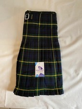 GORDON MODERN 8 YARD 16 OZ SCOTTISH MEN'S CASUAL PREMIUM ACRYLIC TARTAN KILT.