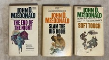 DISCOVER 3 BY JOHN D MACDONALD A GREAT AMERICAN WRITER FOR $14.92+FREE SHIP #A22