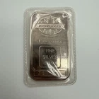 1 oz Engelhard Maple Leaf  .999 Fine Silver Smooth Back