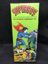 NEW! SUPERBOY AND HIS SUPER DOG KRYPTO Plastic Model Kit [Moebius 2010]