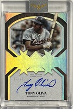 2025 Topps Five Star Tony Oliva Minnesota Twins Five Tool Phenom Autograph 22/50