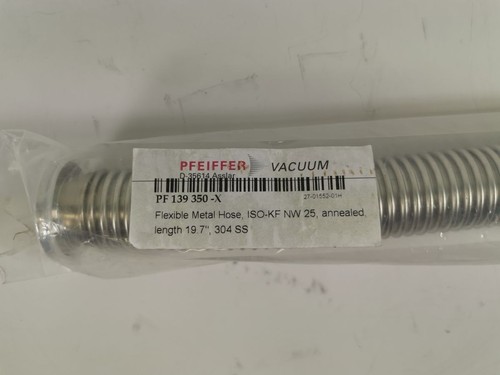 PFEIFFER VACUUM WELLBALG FEDERUNGSKÖRPER DN25/L500mm EDELSTAHL NEU - Bild 3 von 5