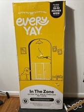 EveryYay In The Zone extra hohes Haustiergitter 29-50” breit 41” Walk Through Hundetor