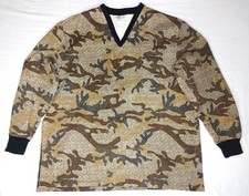 SLEEPING INDIAN DESIGNS TRU-CAMO HUNTING SHIRT, MEN'S 2XL, JACKSON HOLE, WY.