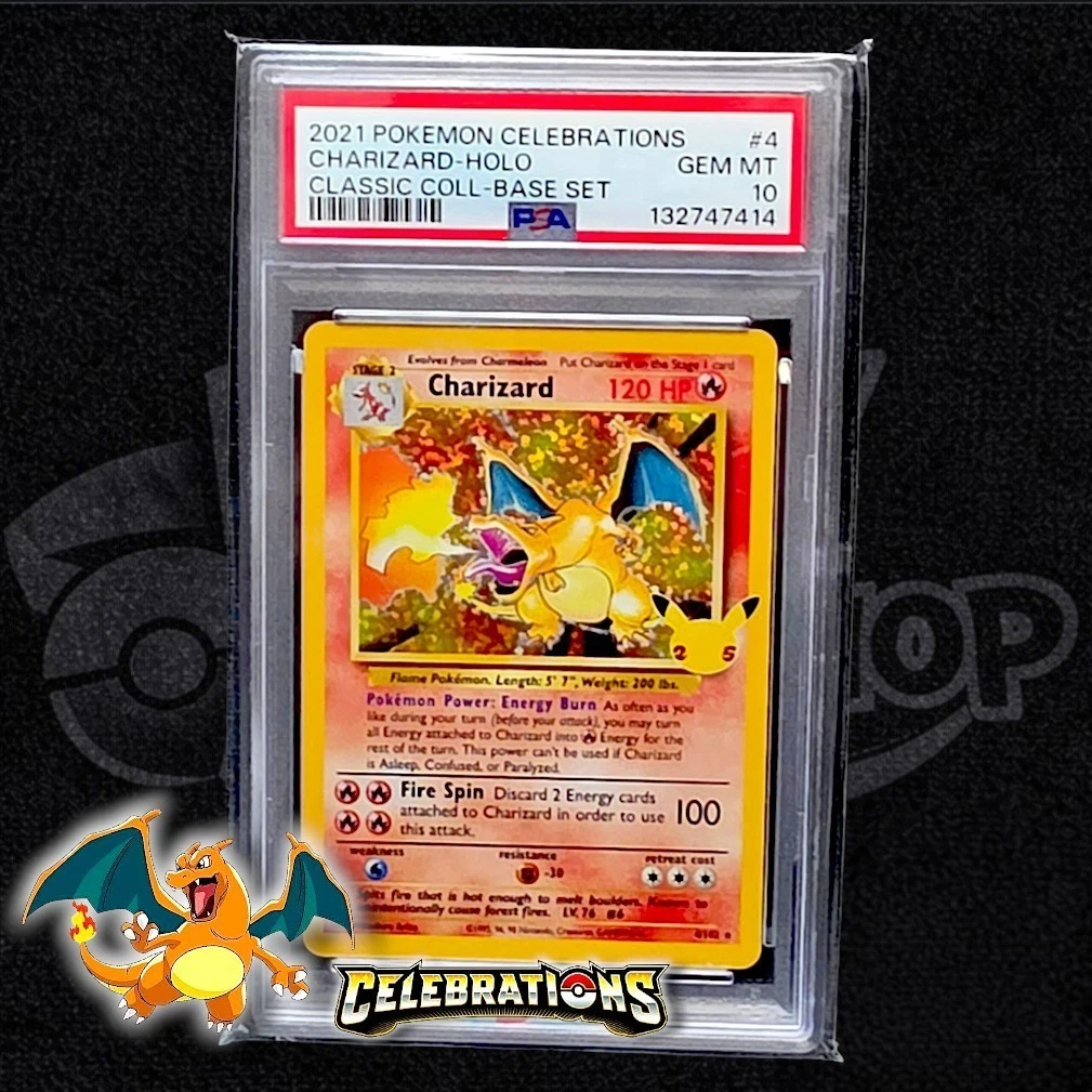 Pokémon TCG 专业体育认证器(PSA) 10 级个人集换卡牌游戏| eBay