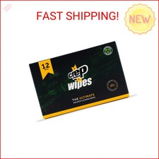 Crep Protect Shoe Wipes - Biodegradable, Dual-Sided Sneaker Cleaning Wipes for Q