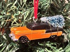 Maisto 1955 Chevy Bel-Air Christmas Ornament Handmade Gift Idea Decoration