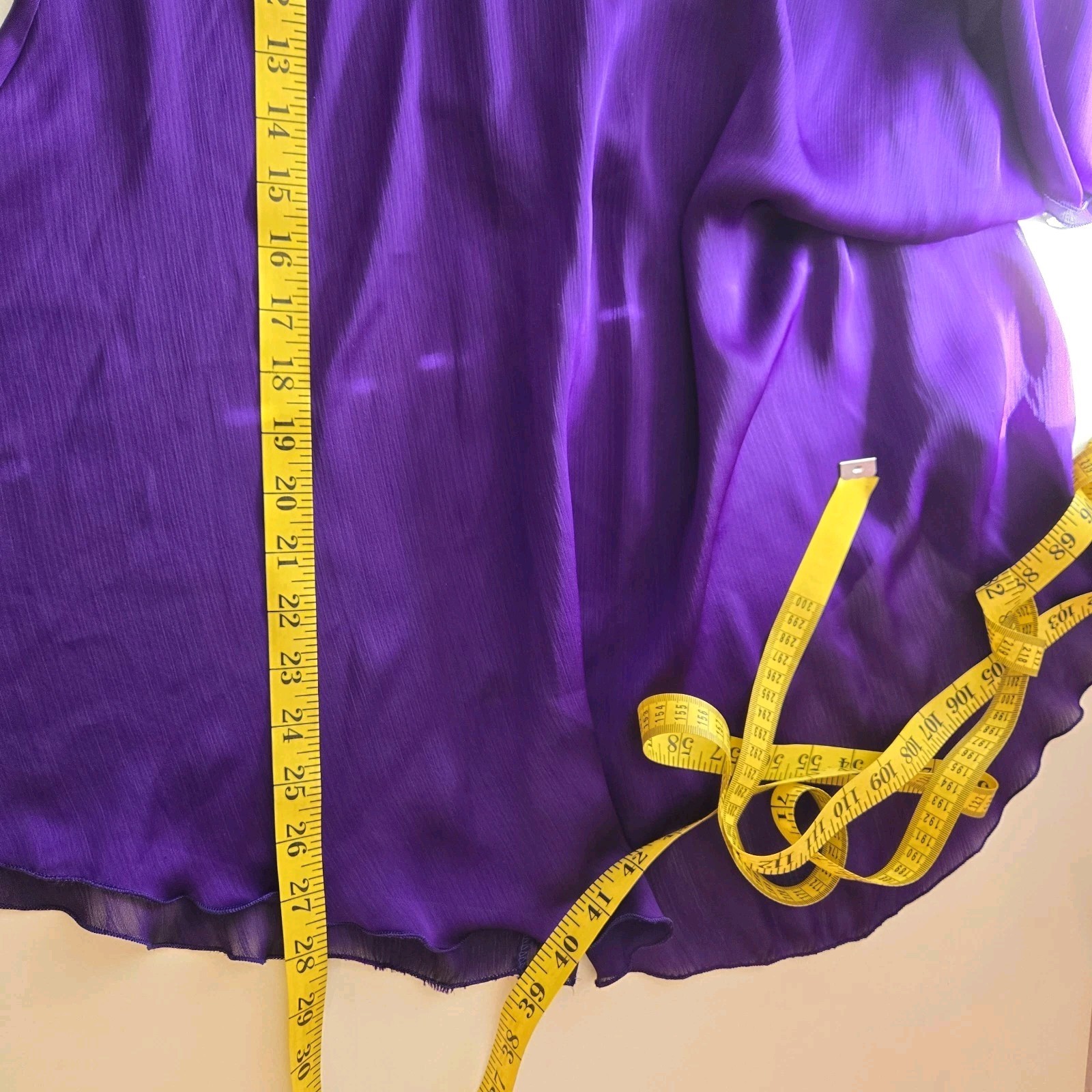 Shirley Of Hollywood Vtg One Size Purple Black Nightgown Nightie Lace Lingerie