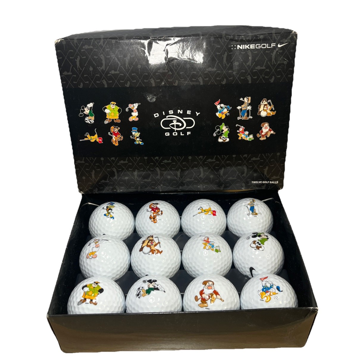 Disney Parks Mickey Mouse & Friends Golf Balls By Nike Golf