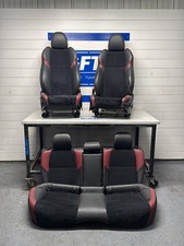 2015-2021 Subaru Wrx Sti Oem Alcantara Seat Set Seats Front Rear Genuine Lh Rh 2015-2021 Subaru Wrx Sti Oem Alcantara Seat Set Seats Front Rear Genuine Lh Rh