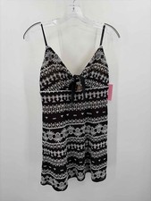 Pre-Owned Alice + Olivia Black Size 4 Shift Knee Length Sleeveless Dress