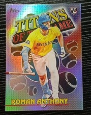 2026 Topps TITANS OF THE GAME #TOG-9 ROMAN ANTHONY  ROOKIE  BOSTON RED SOX NM-MT