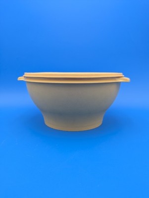 Tupperware Large Golden Yellow 10'' Salad Bowl 880-6 Vintage 