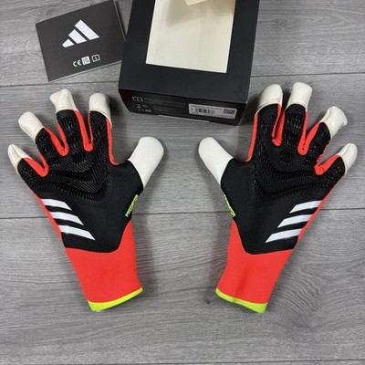 Adidas Predator Pro Hybrid GL Torwart Fußball Handschuhe ''schwarz / rot'' - Größe 9