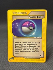 Master Ball 143/165 Uncommon Expedition Base Set Pokemon Moderately Played on eBay