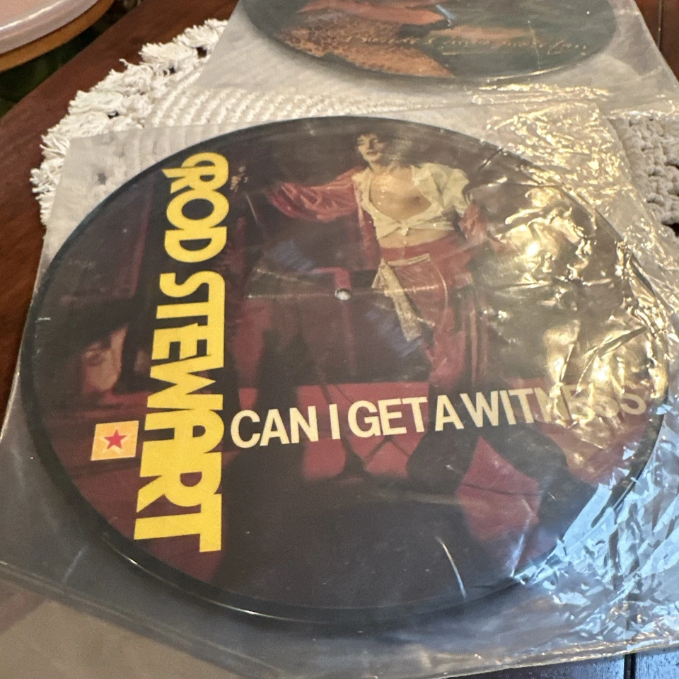 12" LP Rod Stewart Can I Get a Witness Picture 1984 Astan Record M7 - Image 4 of 4