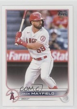 2022 Topps Series 2 Advanced Stats Back 110/300 Jack Mayfield #614 0q4u