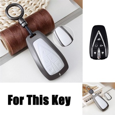 Alloy Leather Car Key Fob Case Cover For Changan CS55 PLUS CS35 PLUS CS75 PLUS