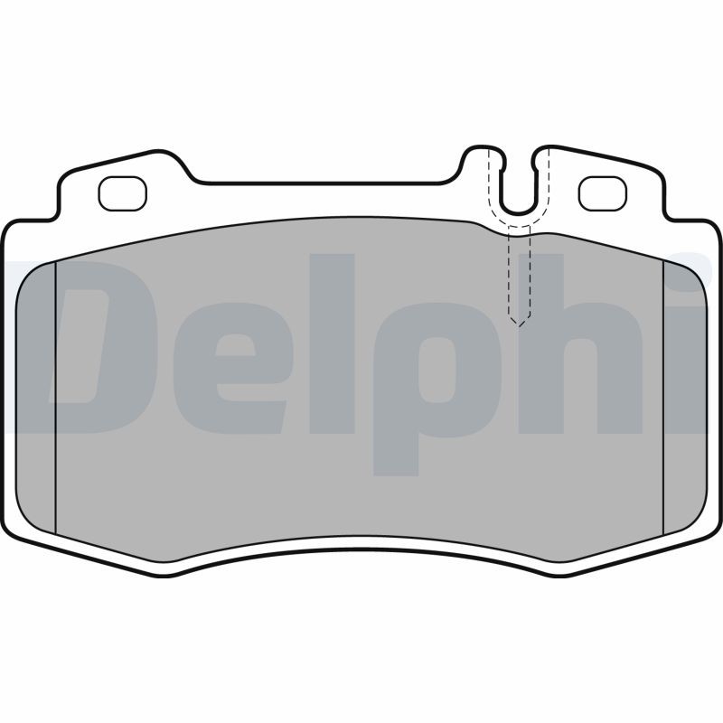 Front DELPHI-OE LP1828 Brake Pad Set, disc brake for MERCEDES-BENZ,MERCEDES-BENZ