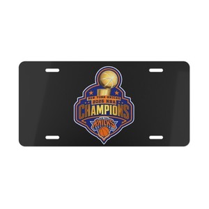 New York Knicks 2026 Champions License Plate Sports Collectible