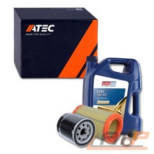 INSPEKTIONSPAKET FILTERSATZ SET A+5L EUROLUB 5W-40 FÜR RENAULT KANGOO 1.2 97-00