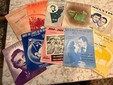 Lot of Music from the 1940's Sheet Music