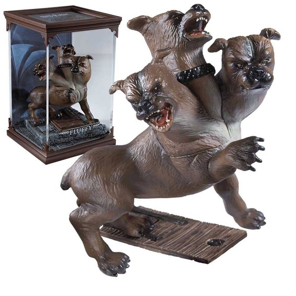 Noble Collection - Harry Potter Magical Creatures Statue Fluffy 13 Cm-image