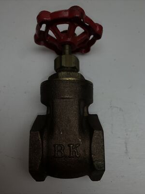 Gate Valve Brass 1 1/2'' Threaded