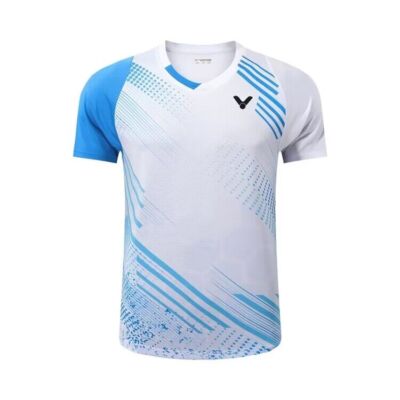 T-shirt De Sport Homme Respirant - Polyester Pour Badminton, Tennis, Pêche - Neuf