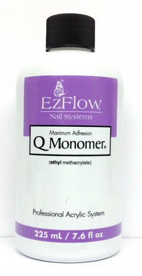 BiG SALE ! EzFlow Nail Systems- Q Monomer 7.6 fl.oz/ 225ml