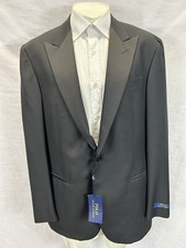 Polo Ralph Lauren Solid Black Tuxedo Suit 1-Bt Sz US 44 R / W 40