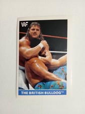 WORLD WRESTLING FEDERATION EUROFLASH 1991 THE BRITISH BULLDOG FIGURE n 19