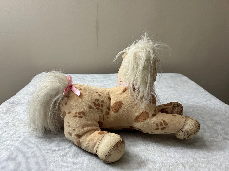 Vintage Hasbro Pony Surprise Plush Toy 1992 Tan Spots - Image 2 of 4