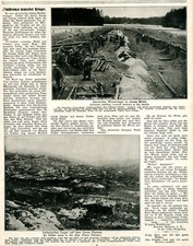 Deutsches & italienisches Winterlager im Vergleich & Bilder Ostfront c.1916