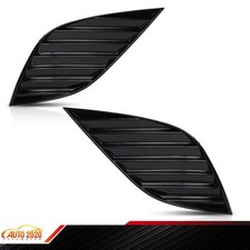 Front Bumper Fog Light Covers Bezels Pair Fit For 2018-2020 Toyota Camry Se Xse