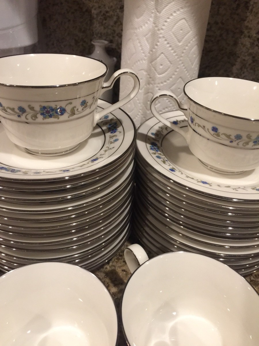 37 Pieces Noritake Norma Ivory China Coffee/ Tea Set