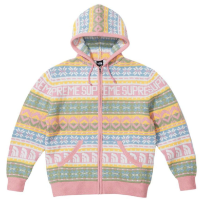 THE NORTH FACE x Supreme パーカー ⭐️タイムセール⭐️ Supreme The North Face 800-Fill Half Zip Hooded Pullover Times