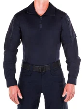 FIRST TACTICAL XXL REGULAR MENS DEFENDER L/S SHIRT 111004 MIDNIGHT NAVY 2XL