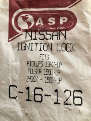 ASP C-16-126, Nissan Ignition Cylinder Repair Kit, Pickup, Pulsar