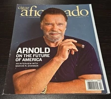 Cigar Aficionado Magazine December 2023 Arnold On The Future Of America